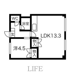 レインボー２１の物件間取画像